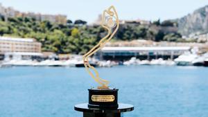 El trofeo del GP de Mónaco para 2024.