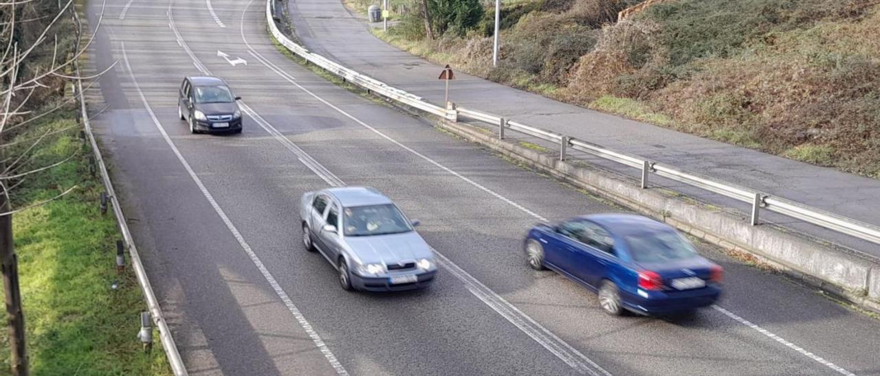 El Corredor del Nalón a la altura de Ciaño.