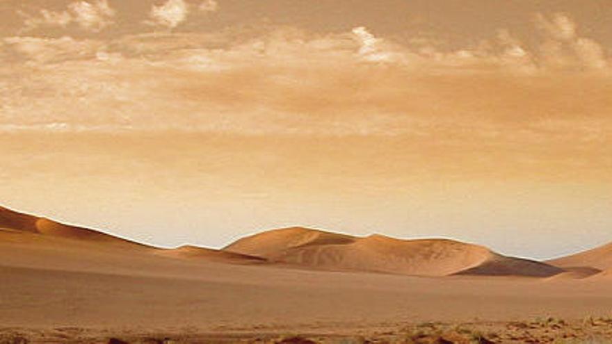 El desierto del Sáhara.