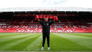 FILE PHOTO: Britain Football Soccer - Manchester United - Jose Mourinho Press Conference - Old Trafford - 5/7/16  New Manchester United manager Jose Mourinho poses ahead of the press conference  REUTERS/Andrew Yates/File Photo