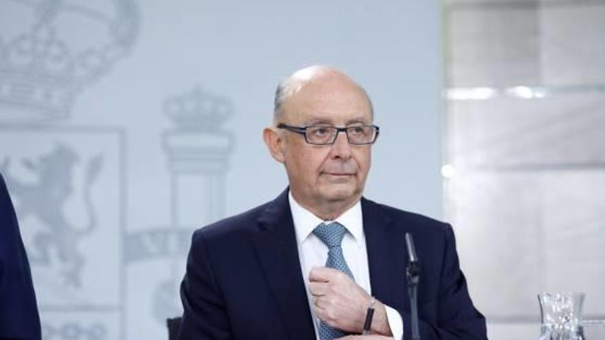 Cristóbal Montoro va donar detalls sobre els Pressupostos de 2018.