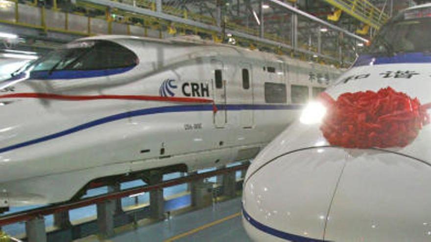 China estrena el tren más rápido del mundo.
