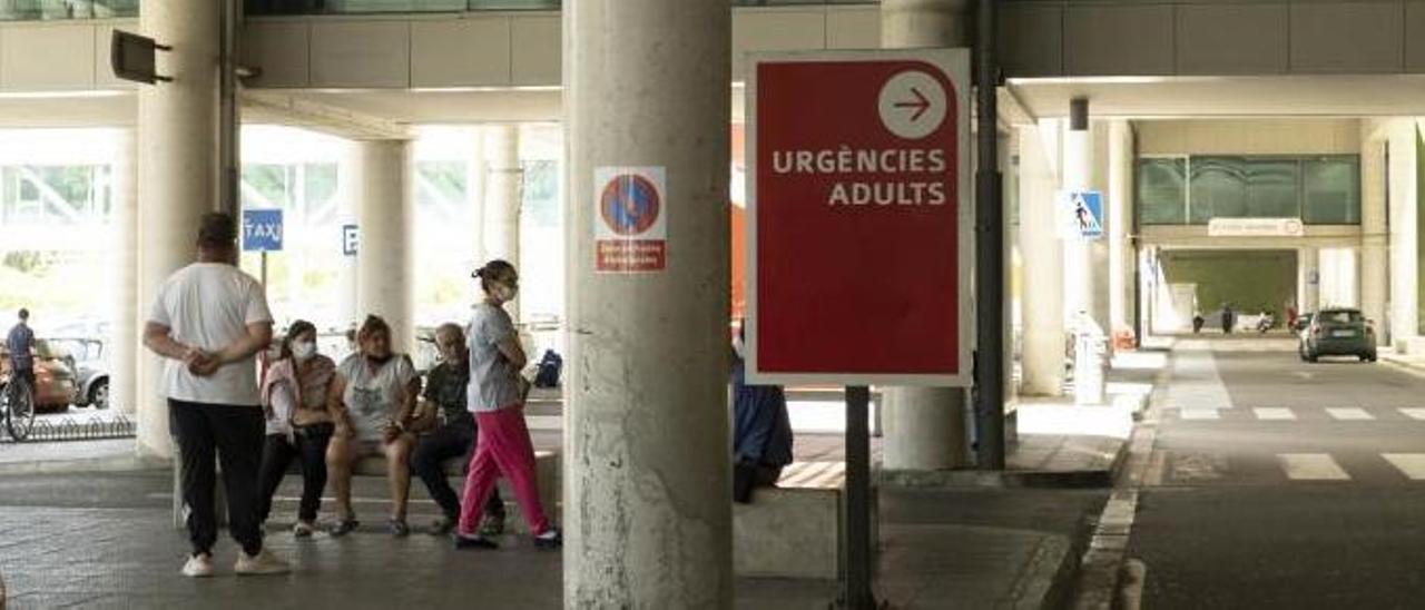 Una imagen del servicio de Urgencias de Son Espases, también puerta de entrada de la covid.