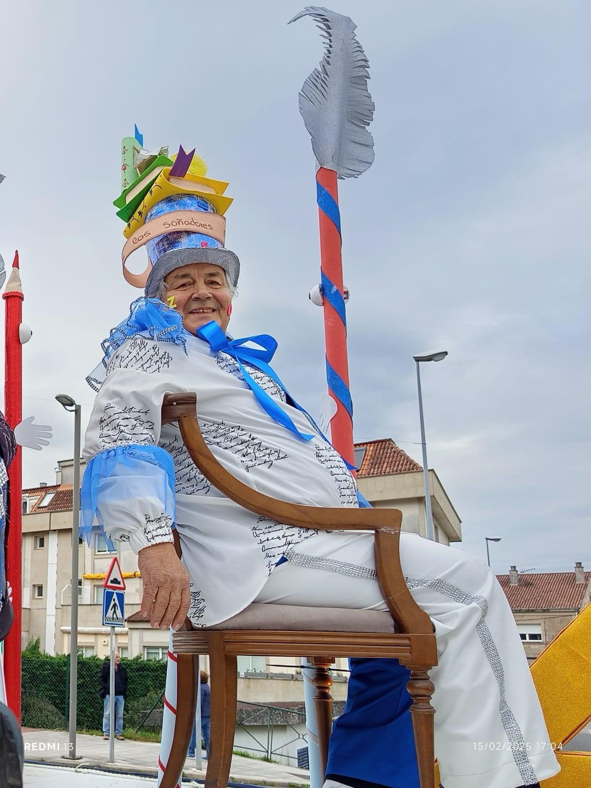 José Antonio, en el desfile del año pasado