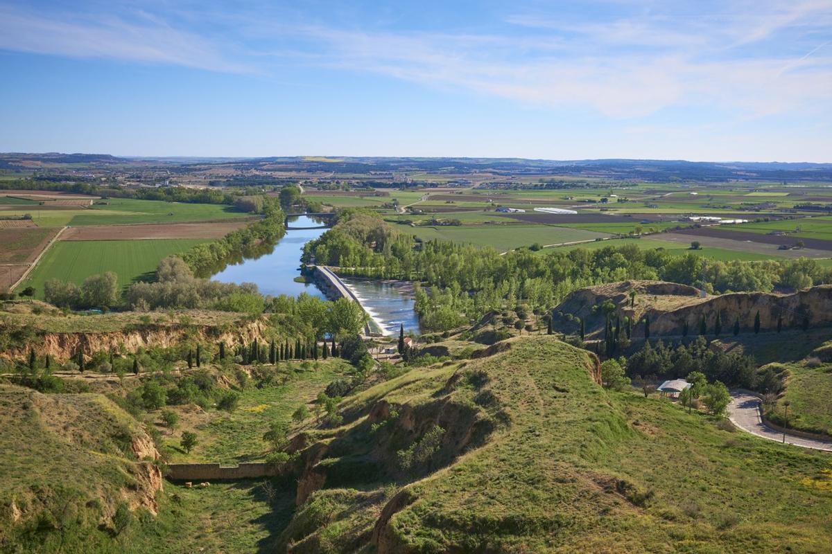 Vistas al Duero y al Puente Mayor de Toro.