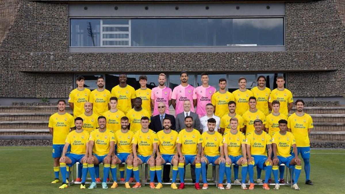 Imagen de la plantilla de la UD Las Palmas para la temporada 2023/2024.