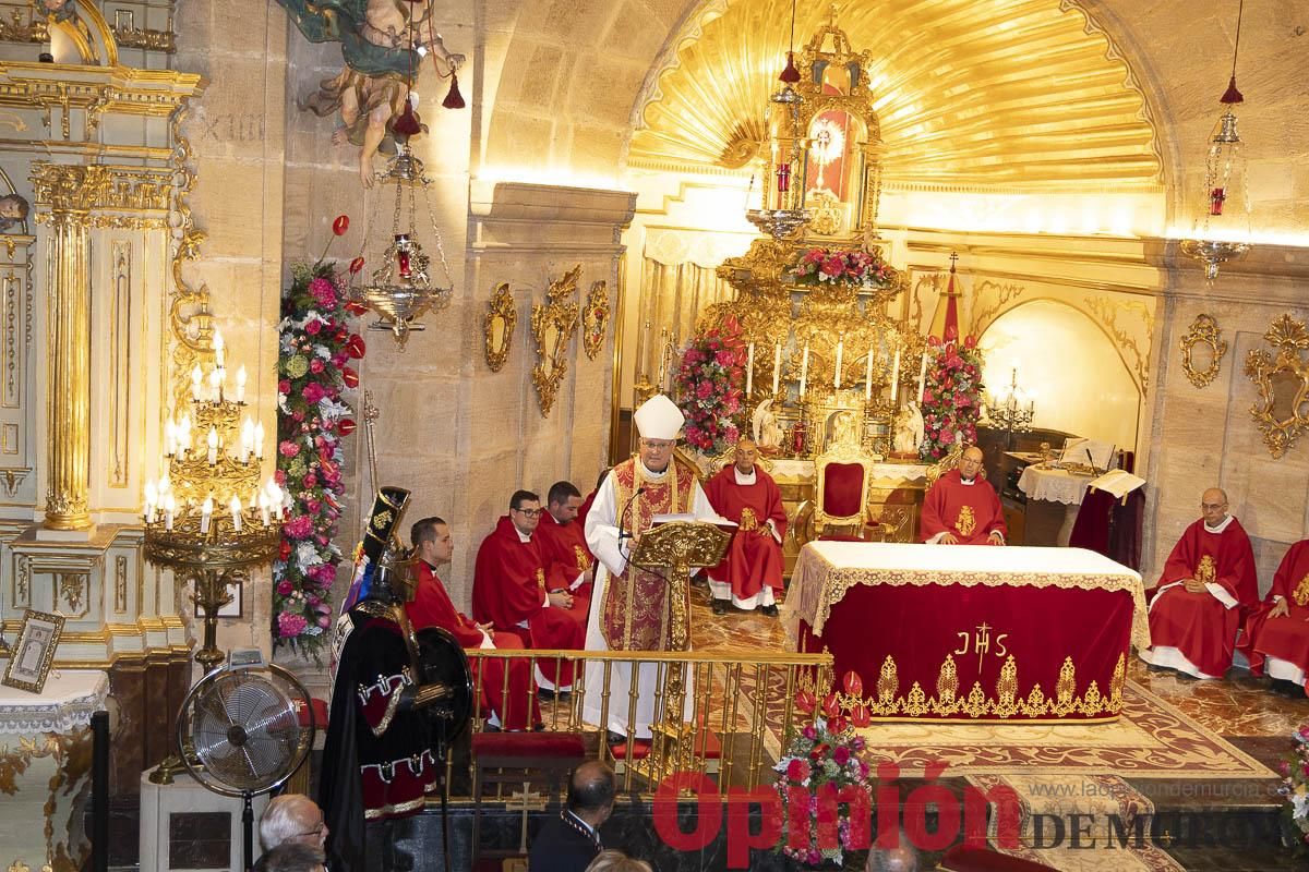 Así se ha vivido en Caravaca la clausura del Quinario de la Vera Cruz