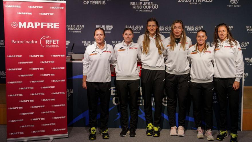 España debuta hoy en la Billie Jean King Cup