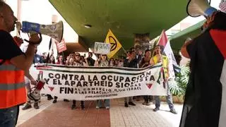 Alumnos de la Universidad de Málaga se movilizan contra la guerra en Gaza: "No es una guerra, es un genocidio"