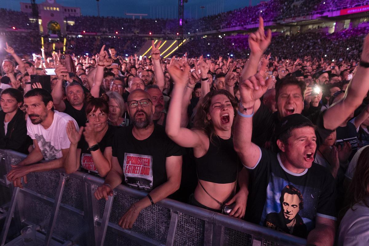 Concierto de Bruce Springsteen, Barcelona Estadi Olímpic 28/04/2023