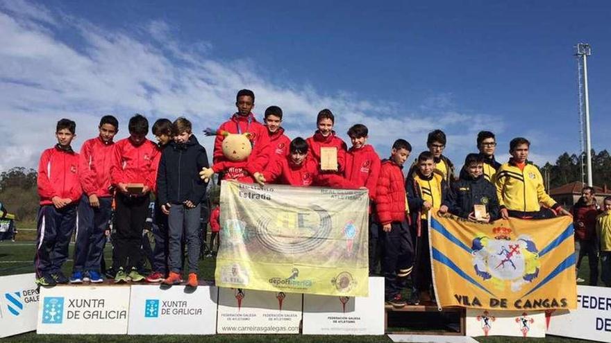 Los infantiles del Atletismo A Estrada vencieron en el Memorial Alejandro Lorenzo.