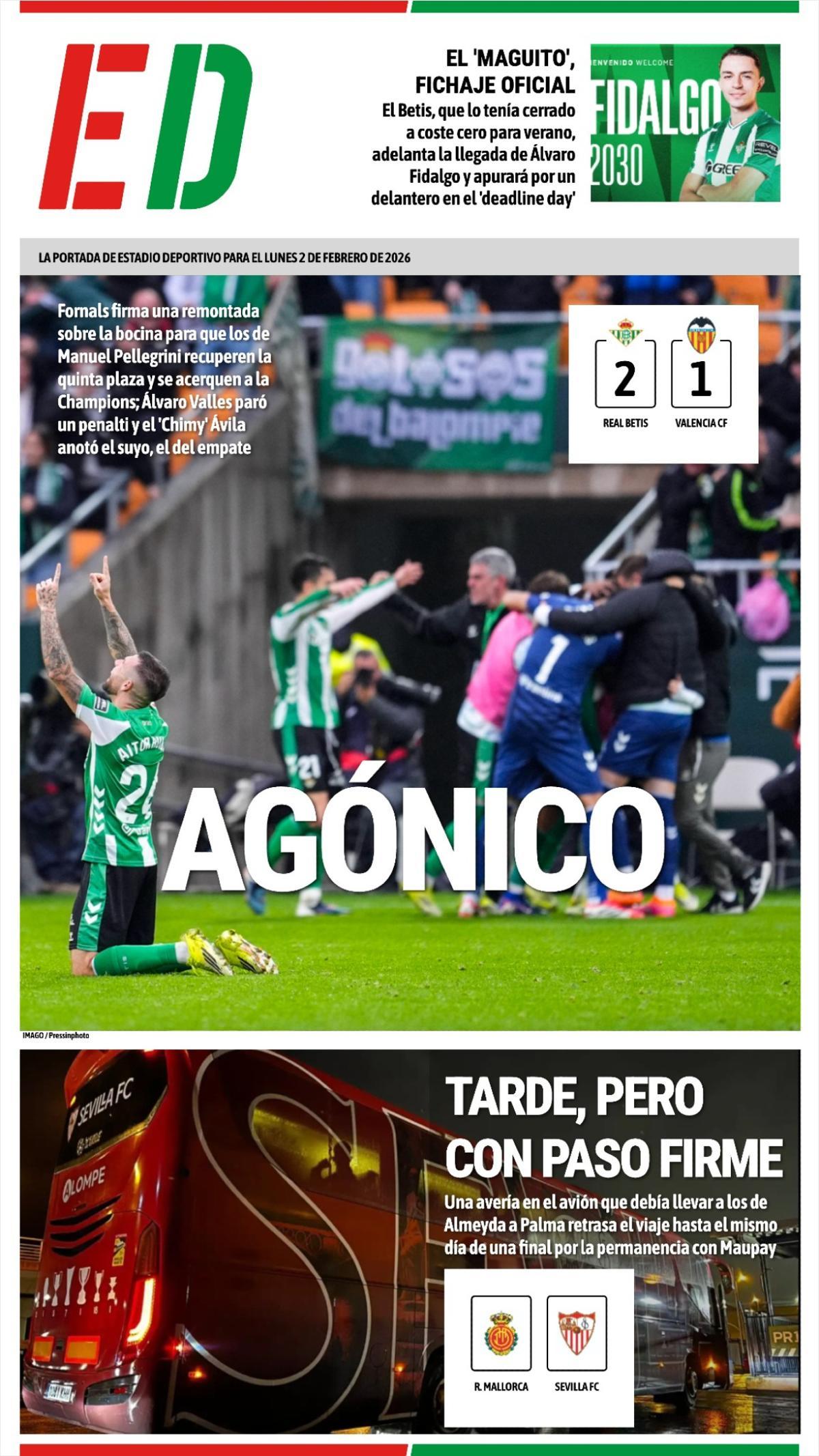 Las portadas de la prensa deportiva de hoy Las portadas de la prensa deportiva de hoy