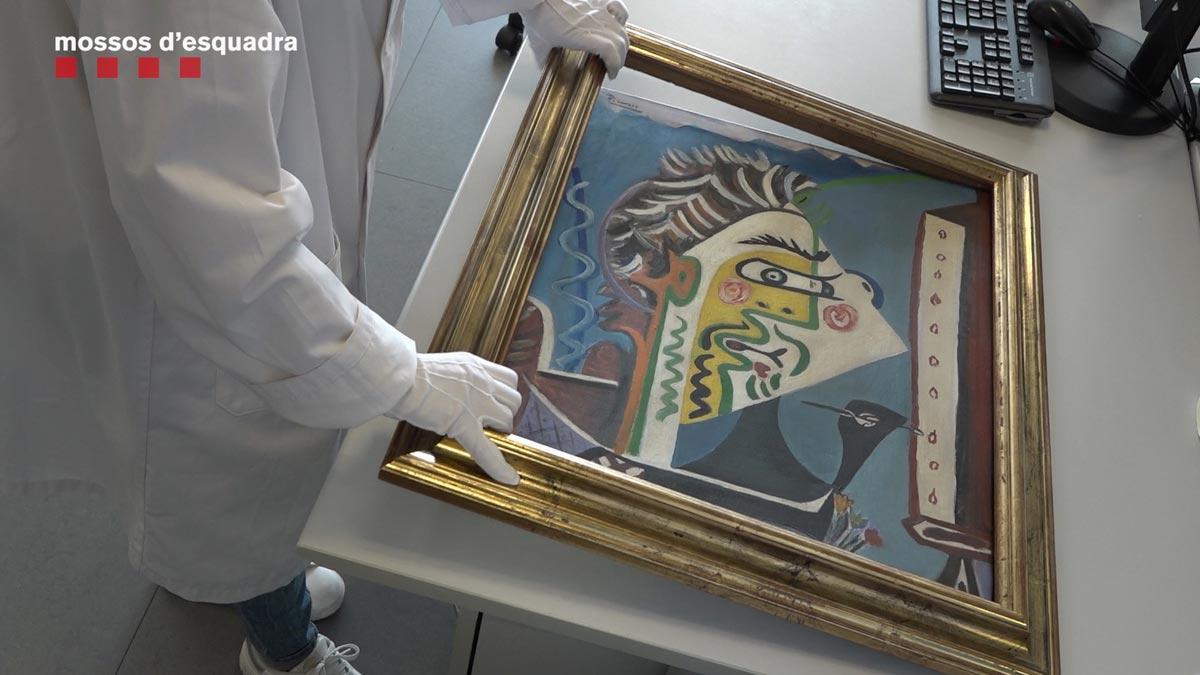 Detenido un hombre que intentó empeñar una falsificación de un cuadro de Picasso.