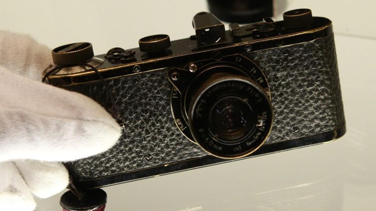 El prototipo de Leica subastado en Viena.