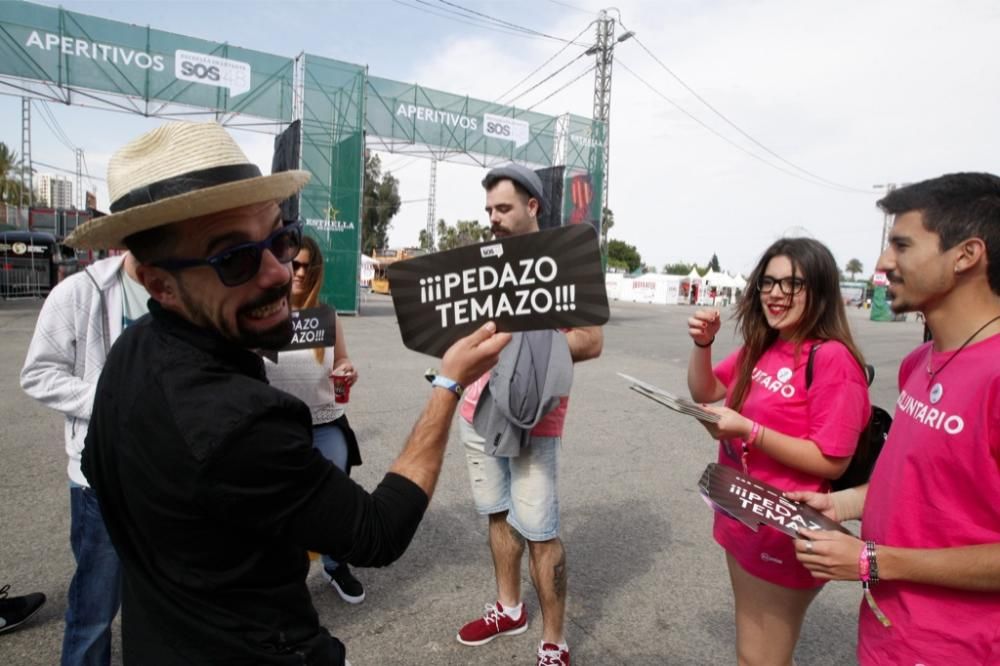 Ambiente en el SOS 4.8 el viernes por la tarde