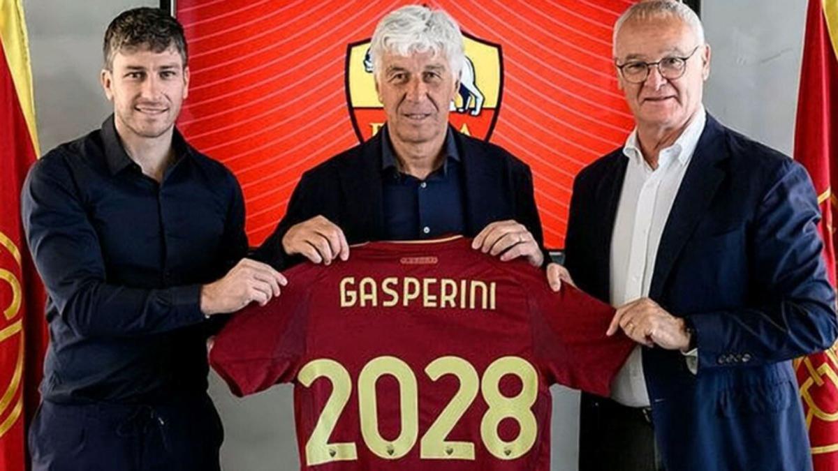 Gasperini, presentado por Ranieri
