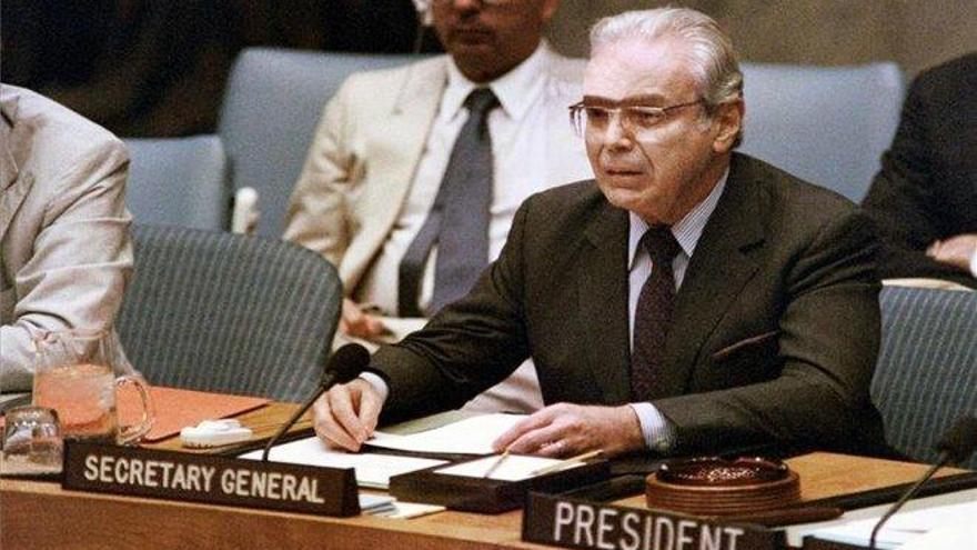 Muere Javier Pérez de Cuellar, exsecretario general de las Naciones Unidas