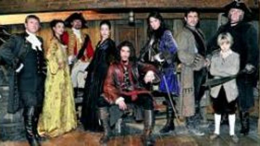 Los ´Piratas´ de Tele 5 ultiman en Galicia el rodaje de la producción