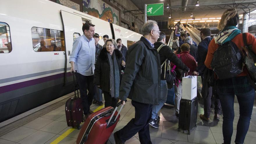 Huelga de ferrocarriles en Francia.