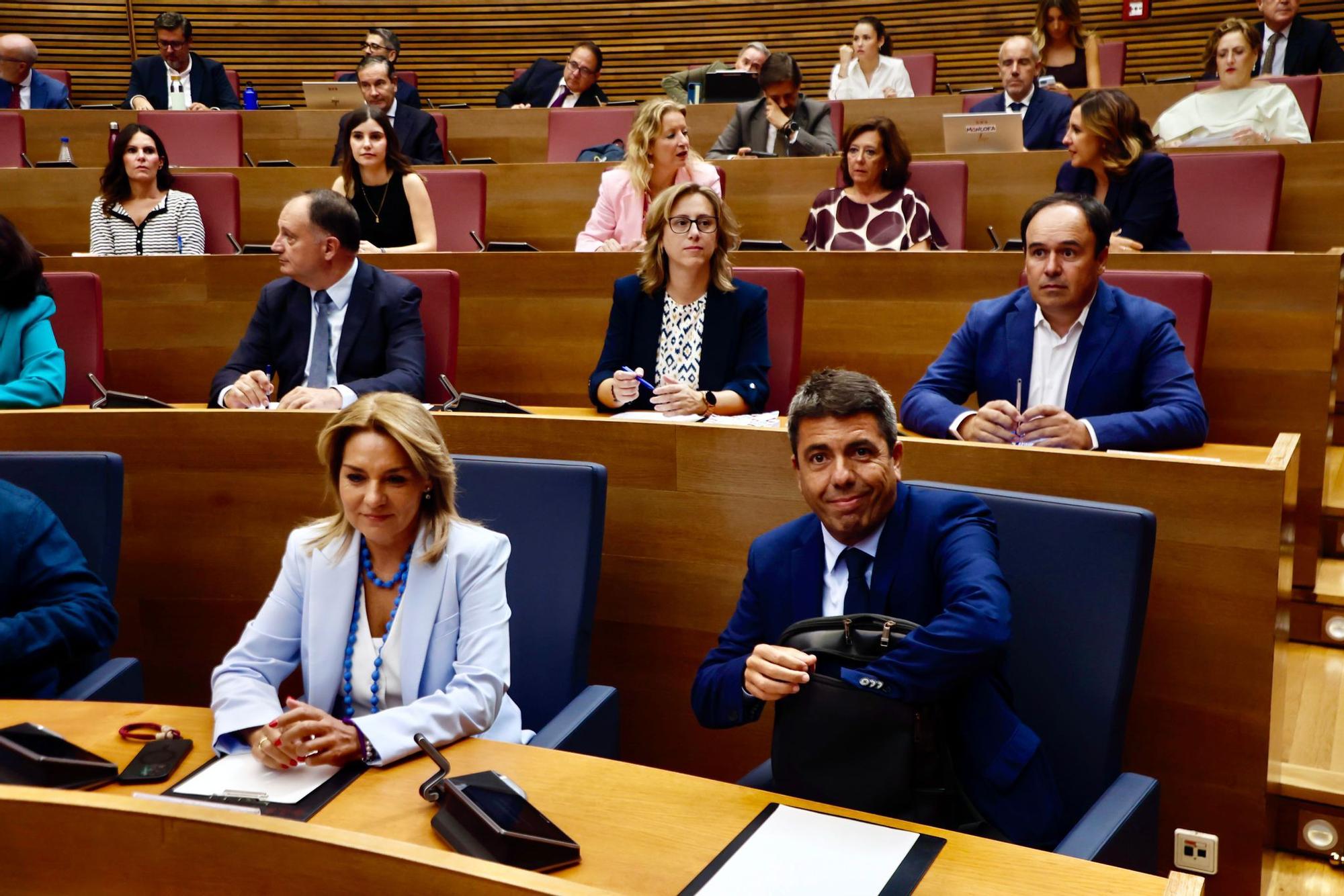 El Debate de Política General en las Corts, en imágenes