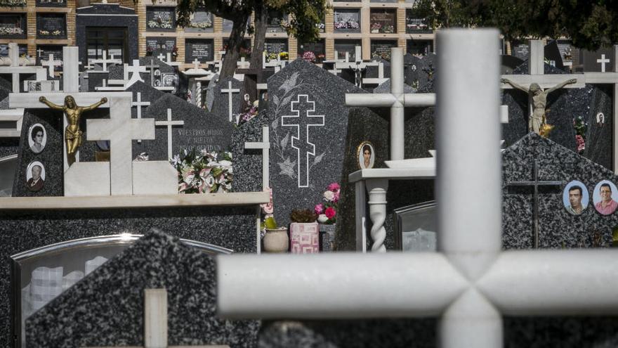 Imagen del cementerio antes de que cerrase por la pandemia de coronavirus