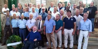 Emotivo encuentro de internos del antiguo orfanato del mar en Panxón