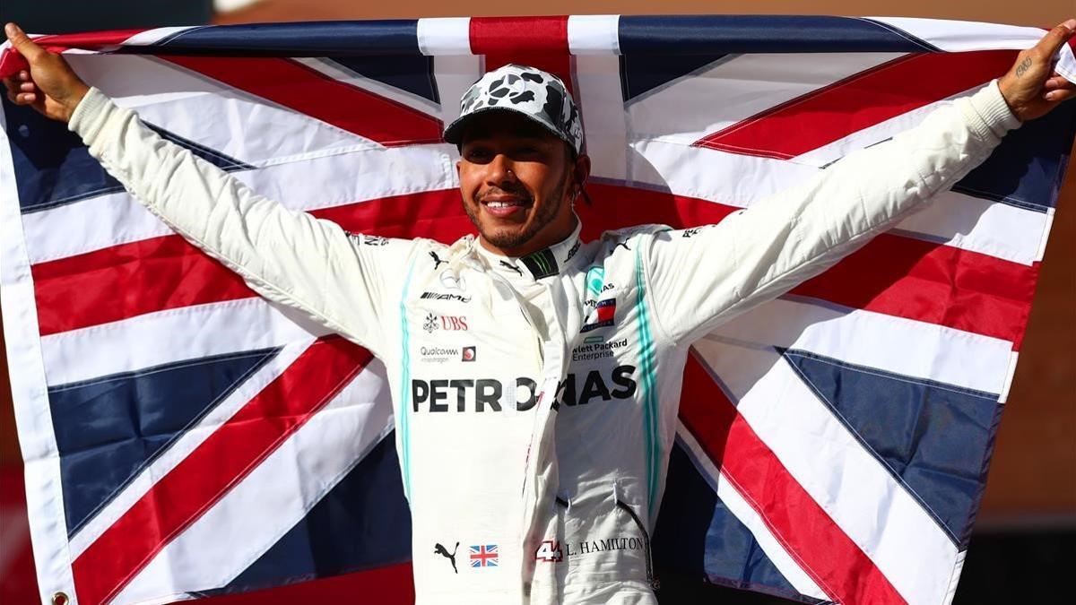 Lewis Hamilton (Mercedes) se corona campeón del mundo de F1 en Austin.