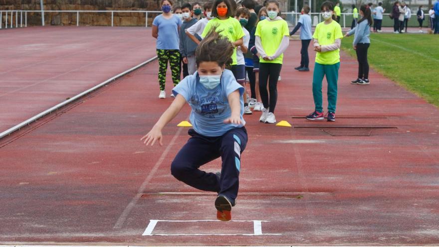 Los escolares de Vilagarcía demuestran que están en forma