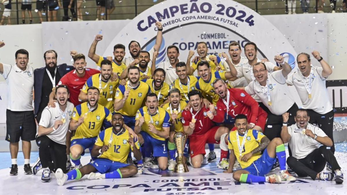 Brasil ganó la Copa América de fútbol sala ante Argentina