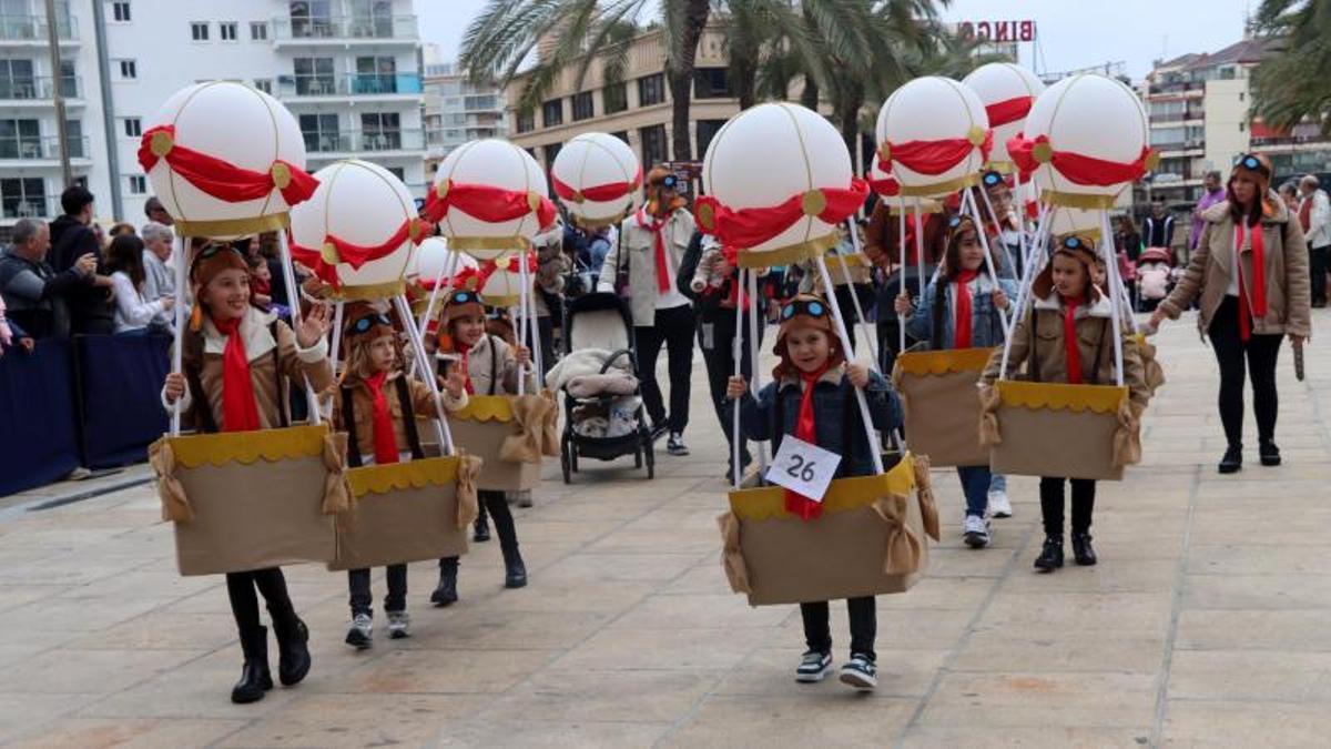 El ingenio y la diversión toman las calles con el Carnaval infantil de Benidorm