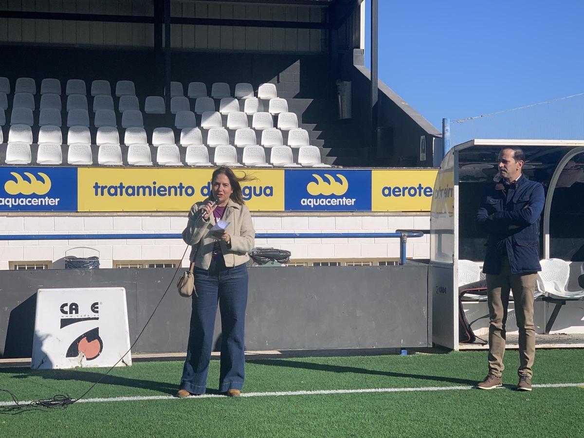 La concejala Pepa Bertomeu y el alcalde