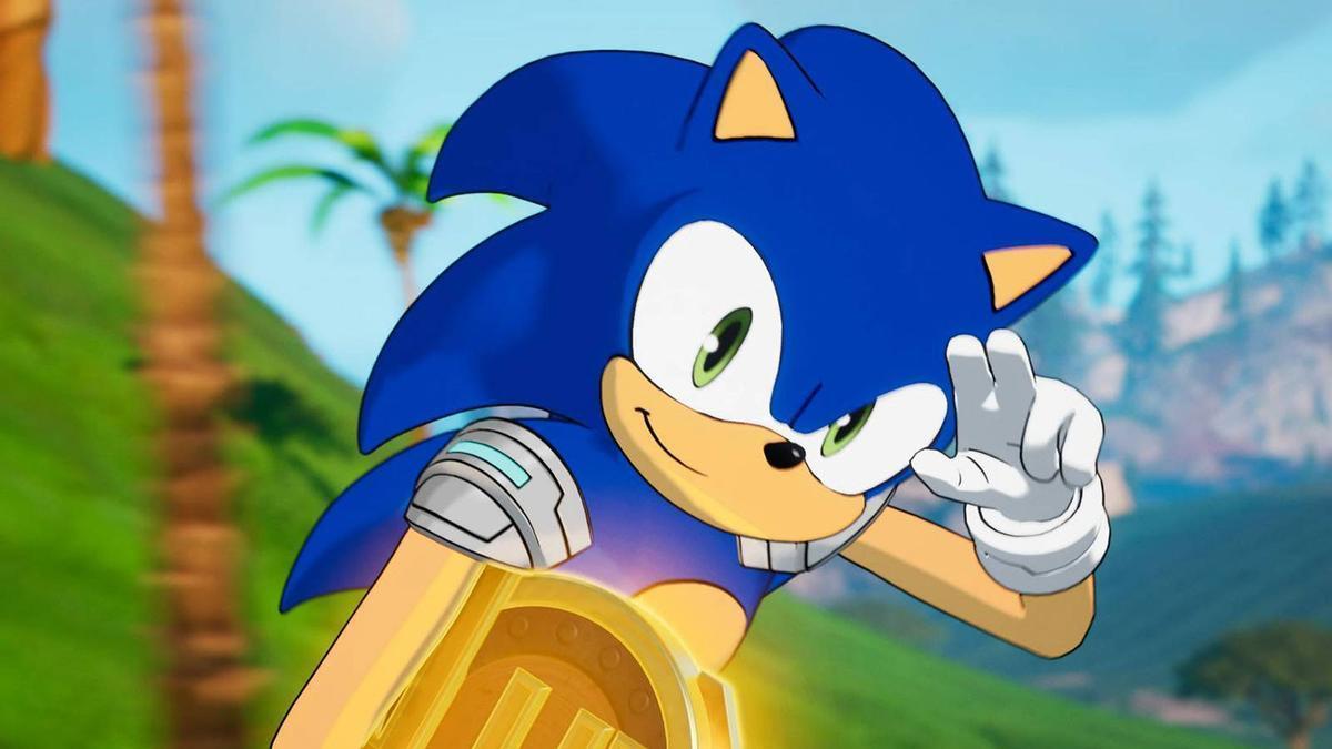 Los problemas de Sonic con Fornite comenzaron por el tamaño de su cabeza, luego le dieron el arma