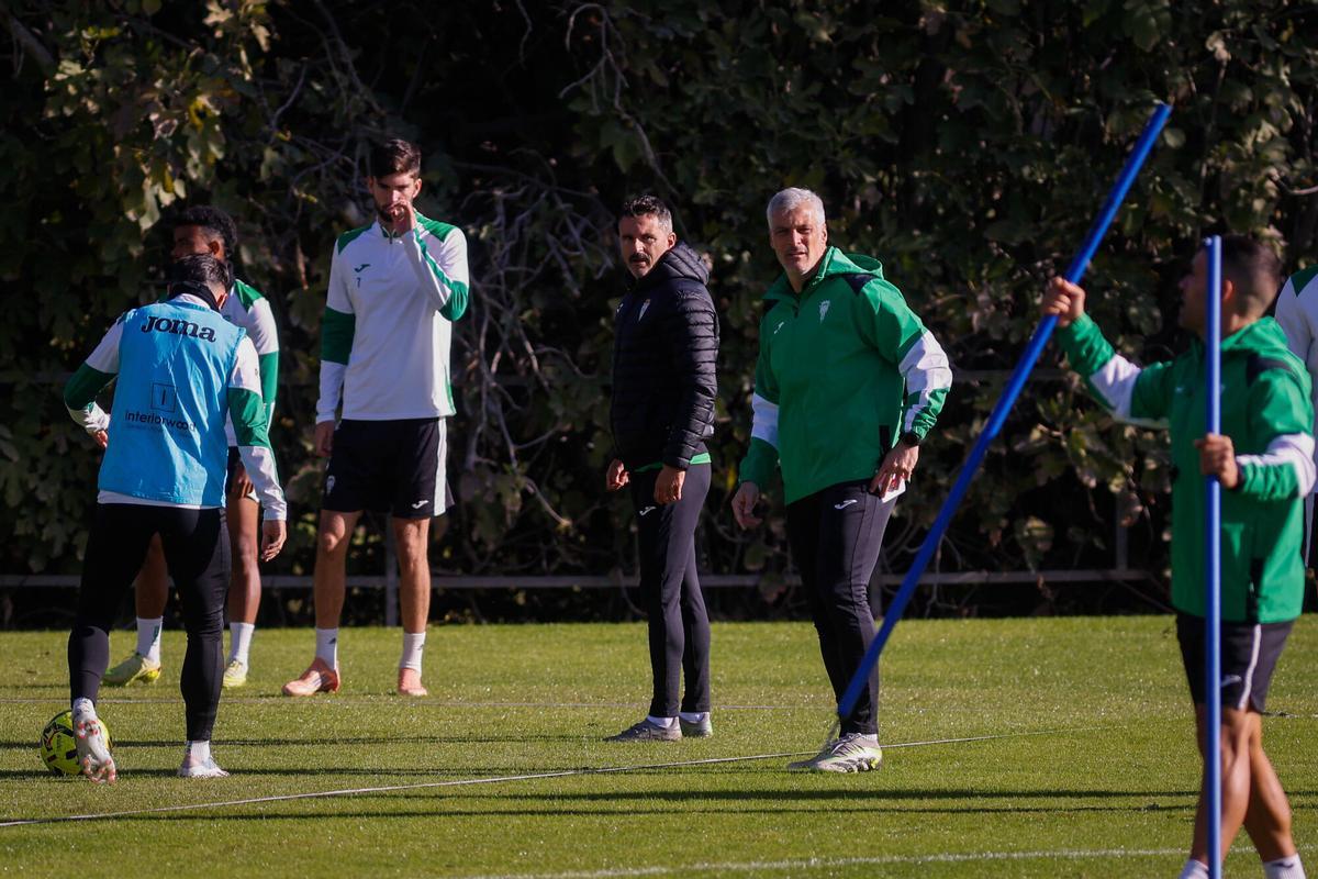Entrenamiento del Córdoba CF en la Ciudad Deportiva