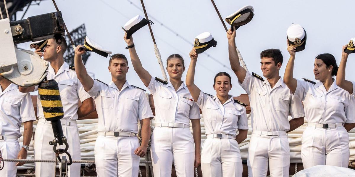 Elionor arriba a Nova York en l’última etapa a l’‘Elcano’ Elionor arriba a Nova York en l’última etapa a l’‘Elcano’