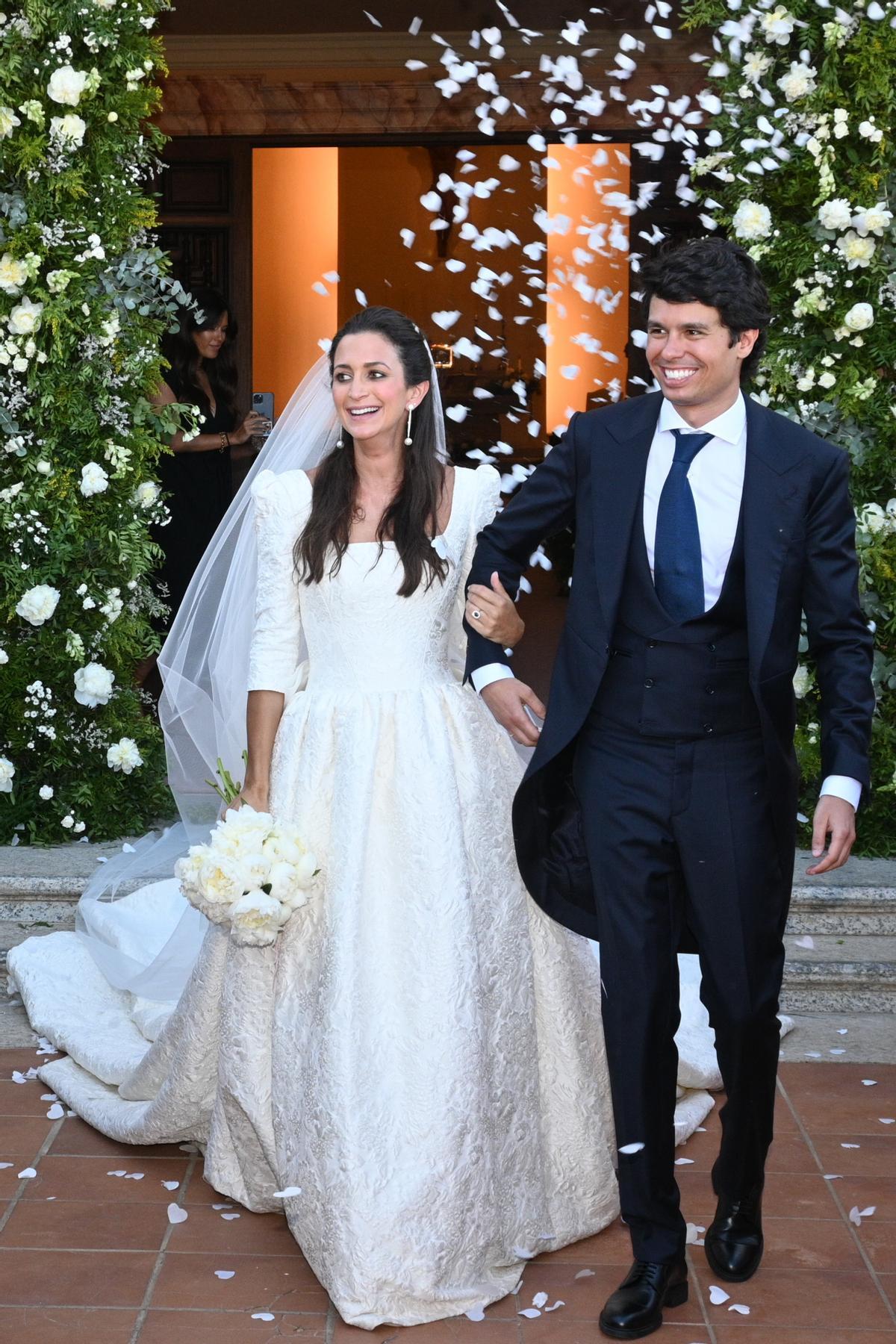 Cristina Fernández y Álvaro Castillejo se casaron con una boda por todo lo alto