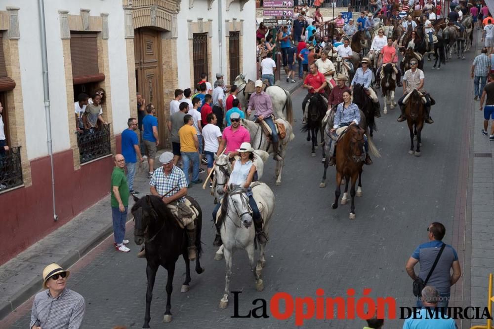 Último encierro en las Fiestas de Moratalla