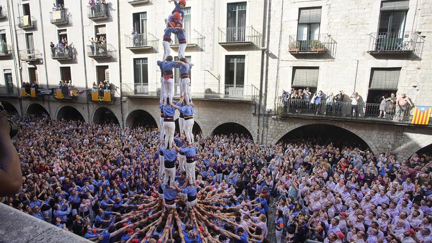 Descarregar un dos de vuit amb folre, l’objectiu dels Marrecs de Salt per Fires de Girona