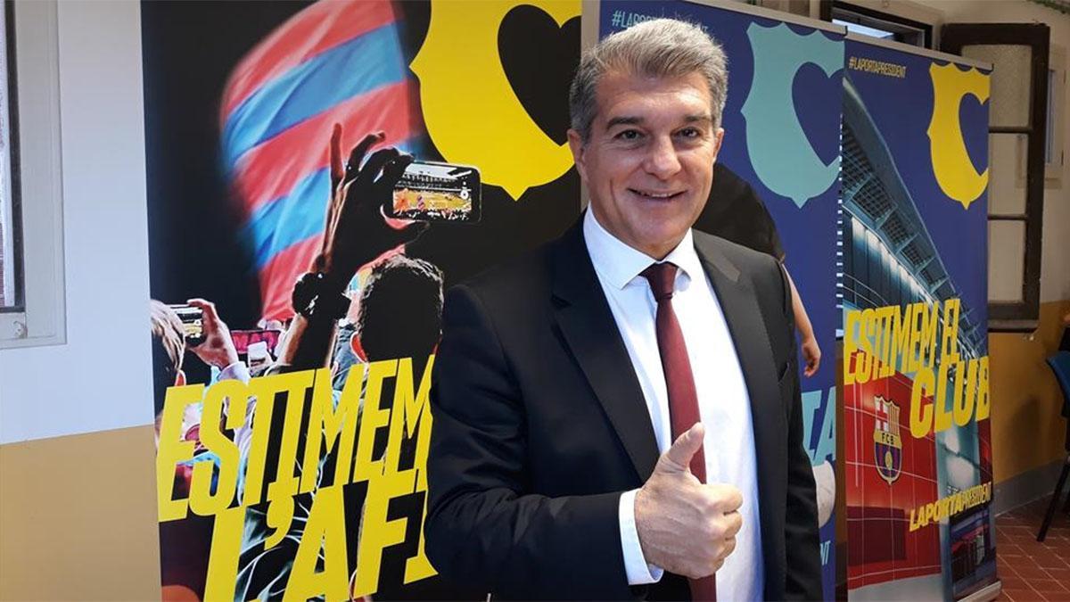 Joan Laporta busca su segunda etapa al frente del FC Barcelona