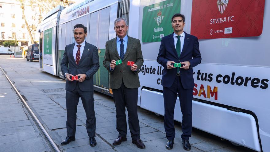 Tussam saca a la venta bonobús especiales para ir a ver al Sevilla FC y el Real Betis