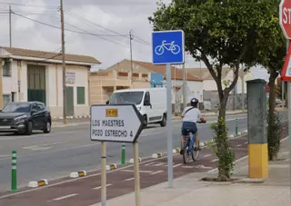 El Albujón, Miranda y Santa Ana, unidos por el carril bici más largo de Cartagena