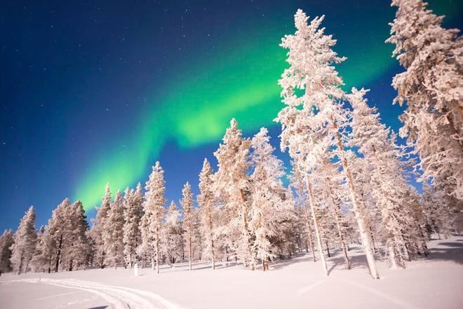 Aurora boreal, Laponia