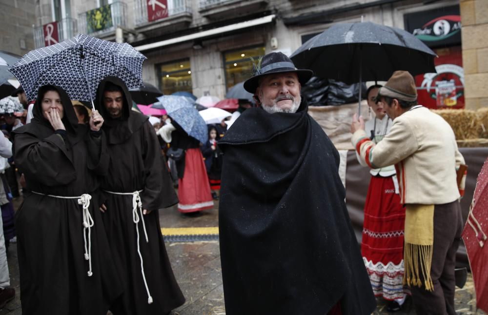 Los vigueses aplazan la expulsión de las tropas francesas