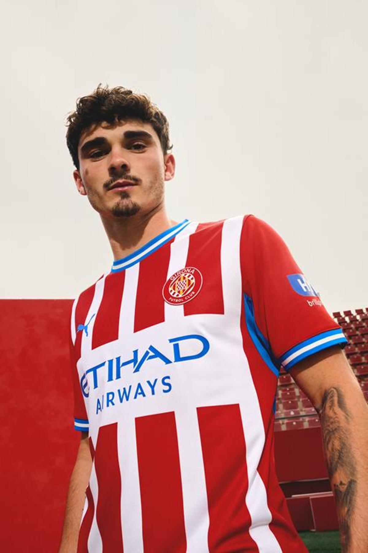Les imatges de la primera equipació del Girona per la temporada 2026-27