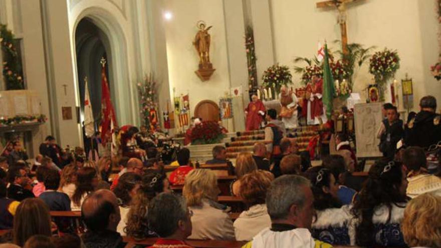 La misa se ha celebrado dos años en San Mauro.