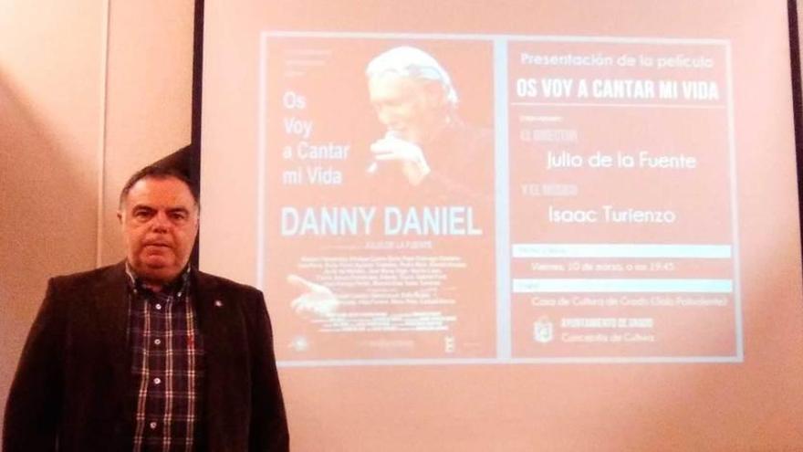 De la Fuente, ayer, en la presentación.