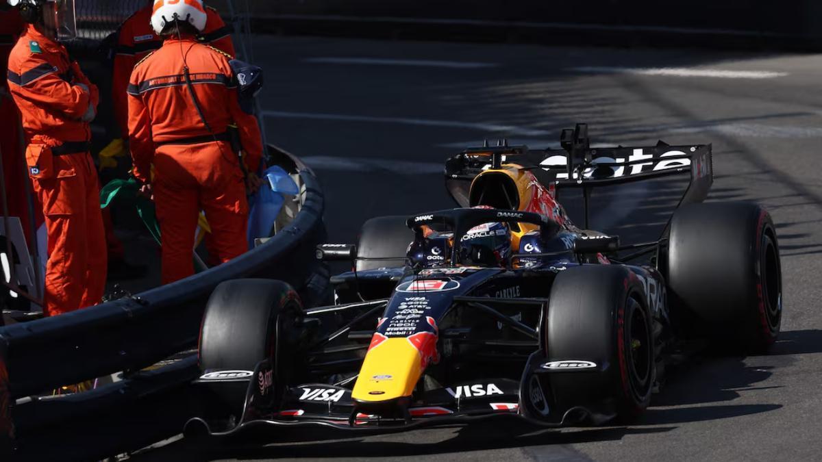 Max Verstappen, KO en Mónaco
