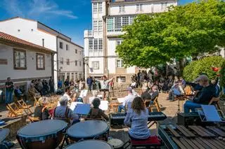 A Escola Municipal de Música ofreceu o seu tradicional Concerto para a Veciñanza