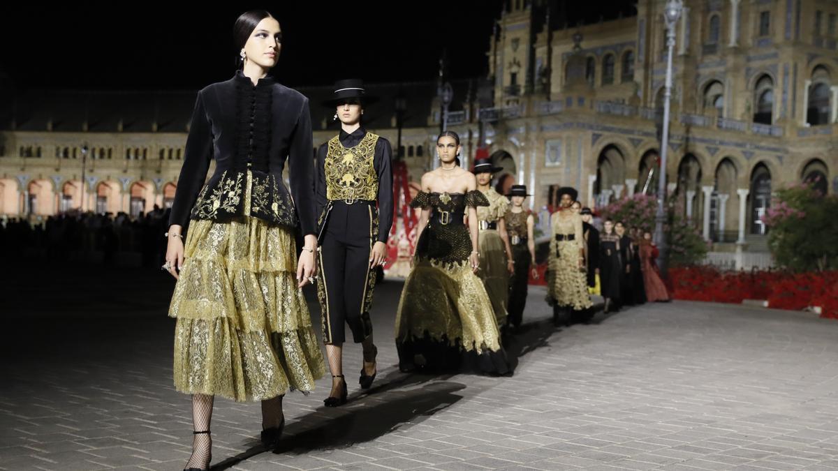 desfile de Dior en Sevilla