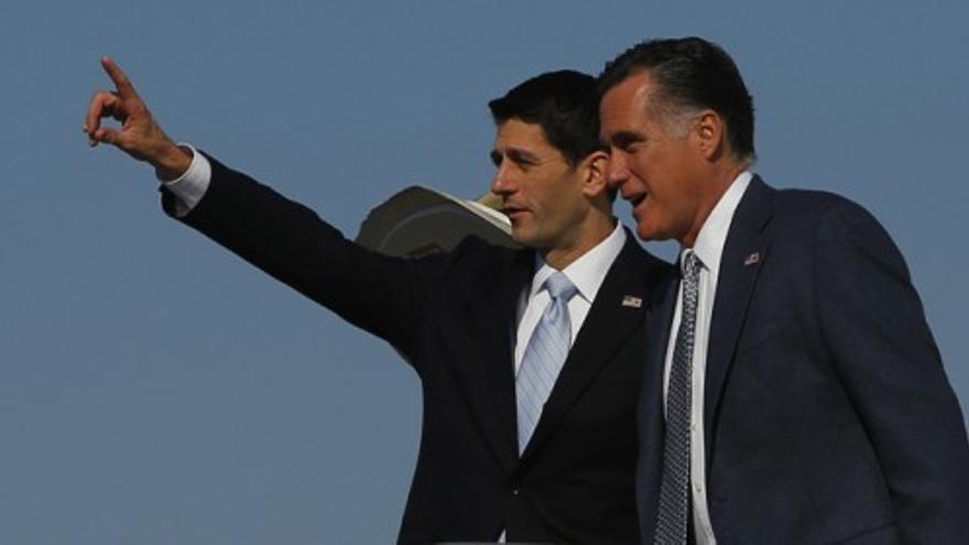 Romney y Ryan acuden a las urnas