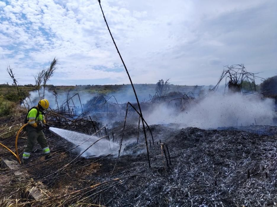 Nuevo incendio en Gata, el tercero desde el sábado